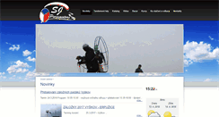 Desktop Screenshot of paramotors.cz
