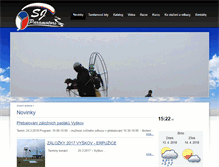 Tablet Screenshot of paramotors.cz